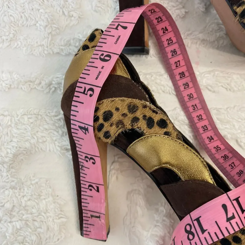 STEVEN by STEVE MADDEN Heels Suede and Leather Women's Sz 9.5 Nightwear Coquette